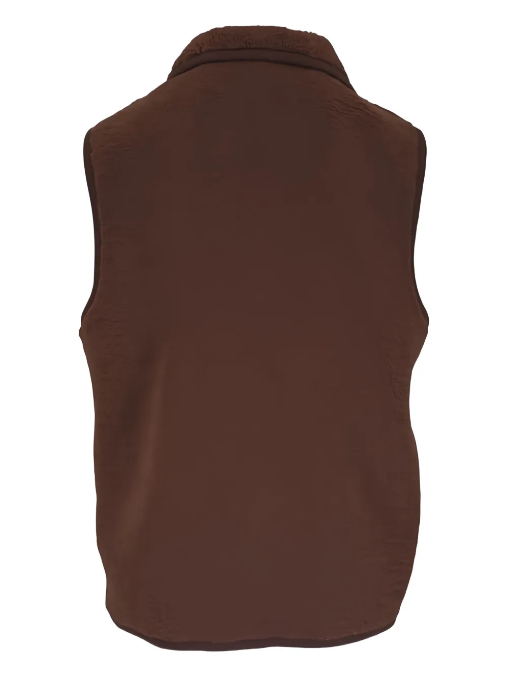 Moncler chaleco con cierre y ribete de nobuk | Chalecos | Image 2