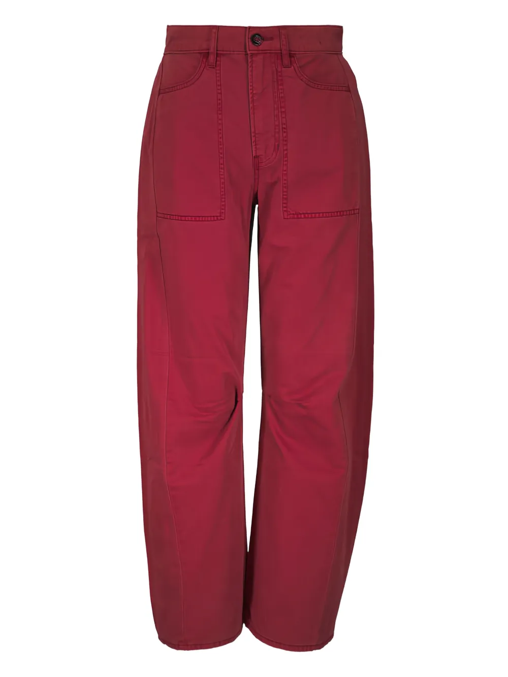 Veronica Beard Jeans con tasche - Rosso