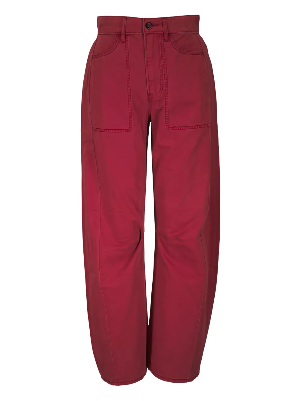 Veronica Beard Jeans con tasche - Rosso
