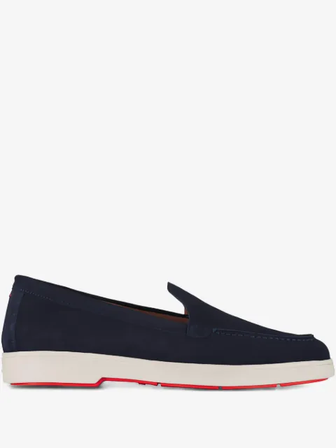 Santoni Yaltamoc suede loafers