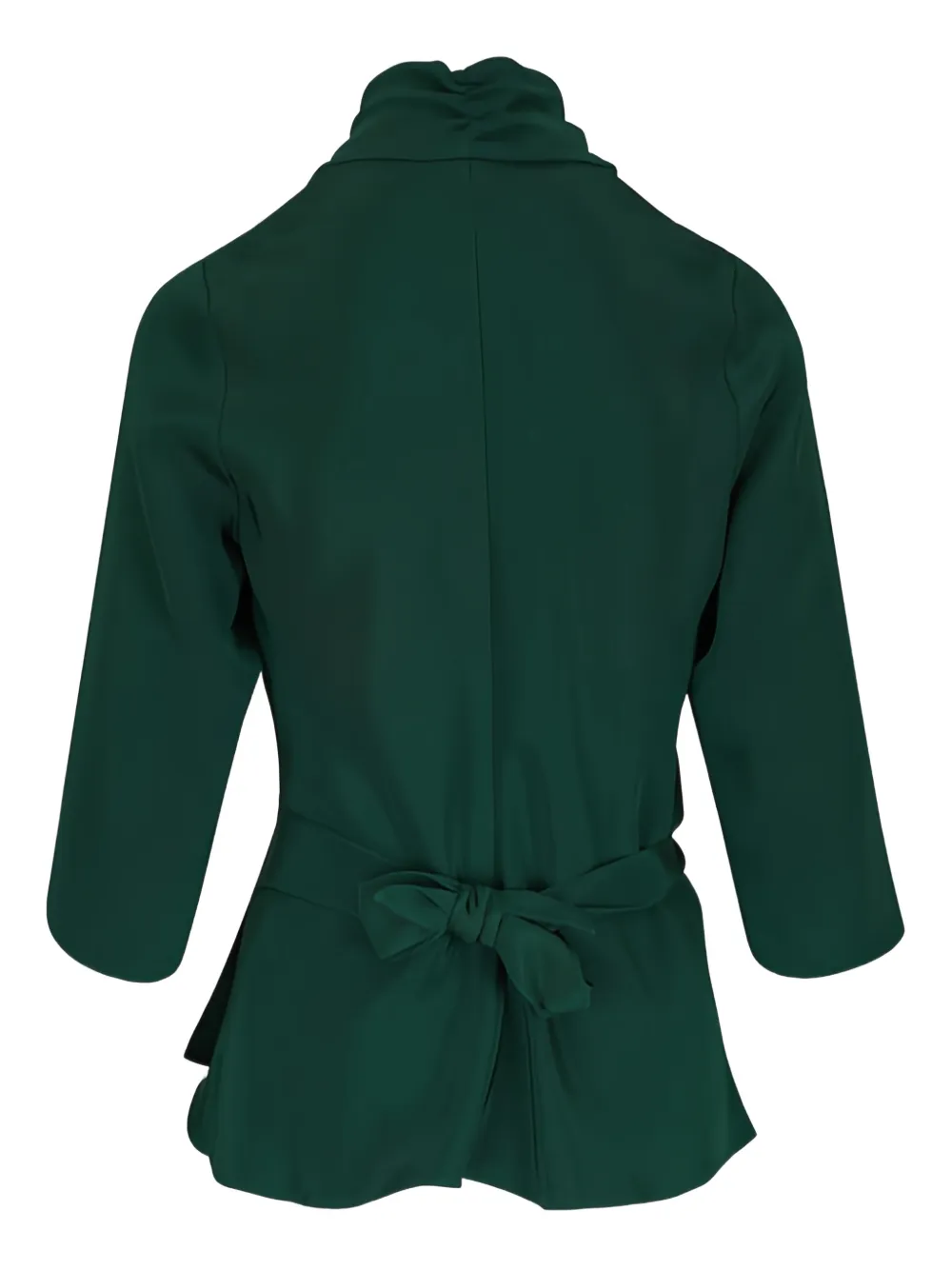 Peter Cohen Gedrapeerde blouse - Groen