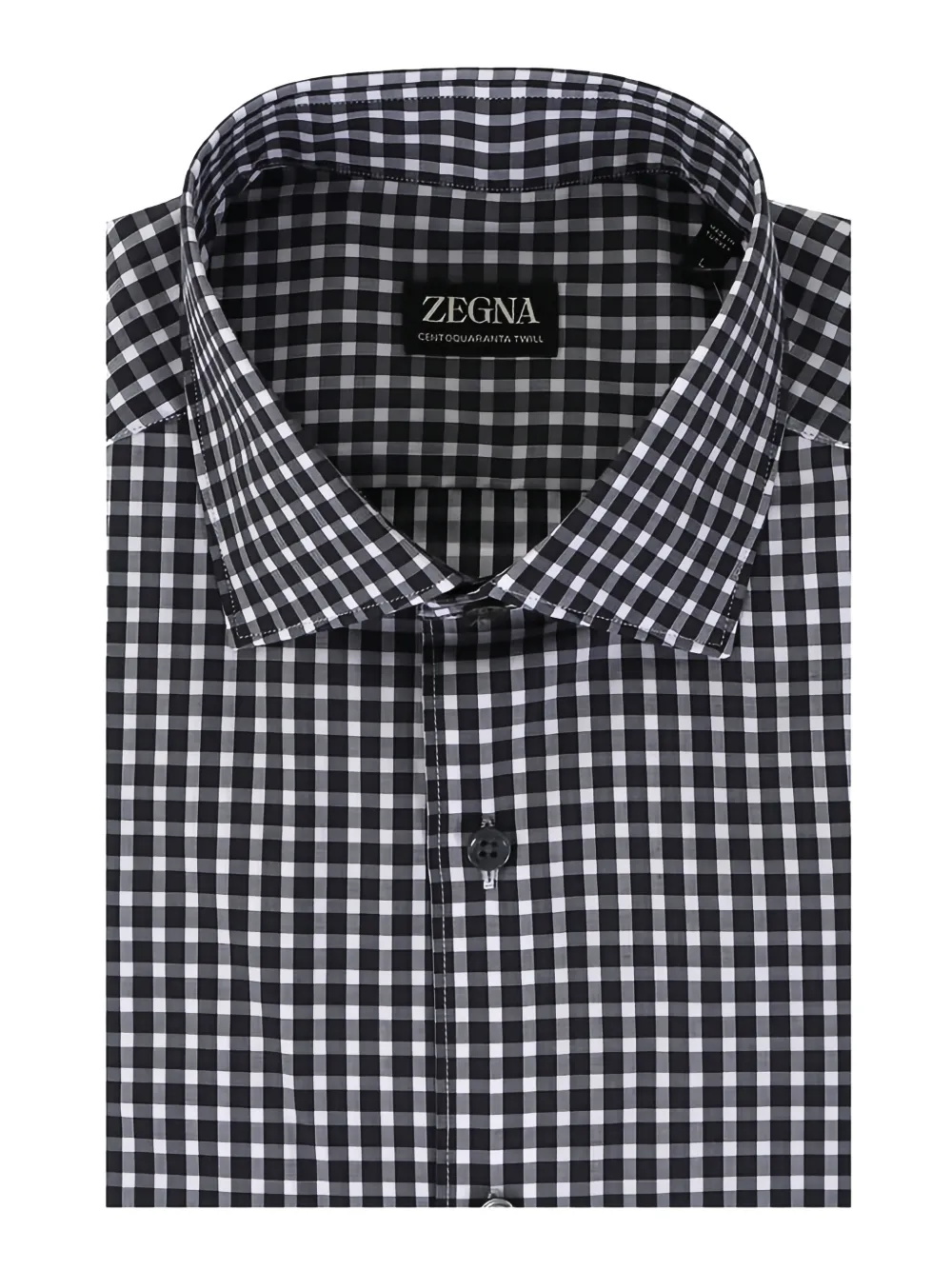 Zegna Camicia a quadri - Grigio