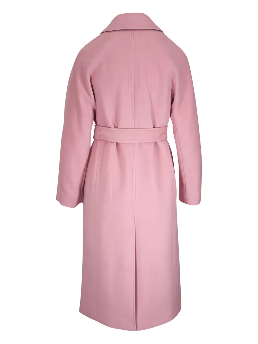  Veronica Beard Della Double-breasted Belted Coat - Pink 