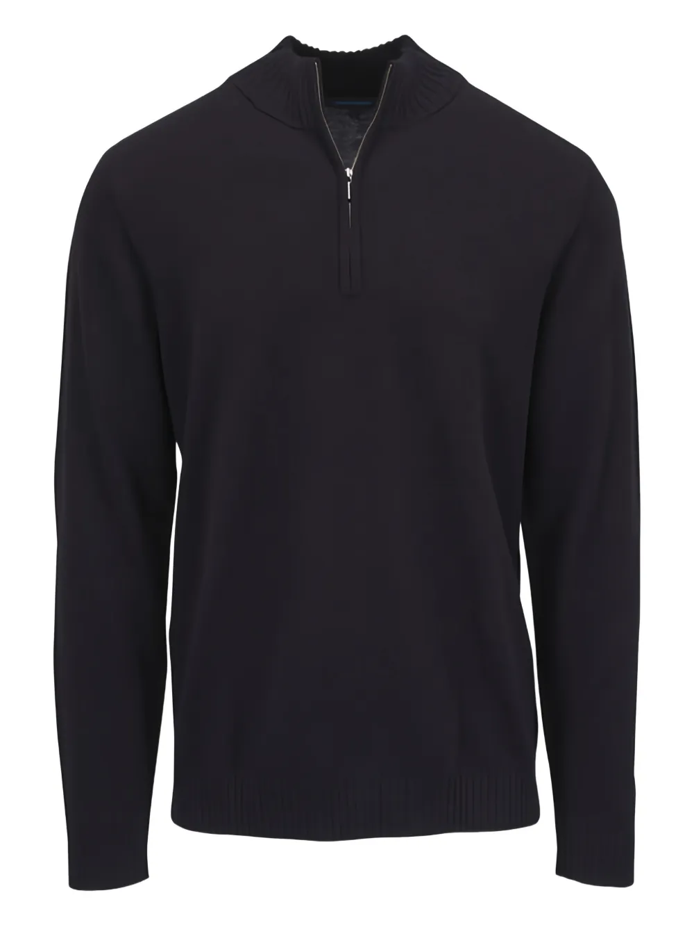 Pya pull en laine à col zippé | noir | Image 1