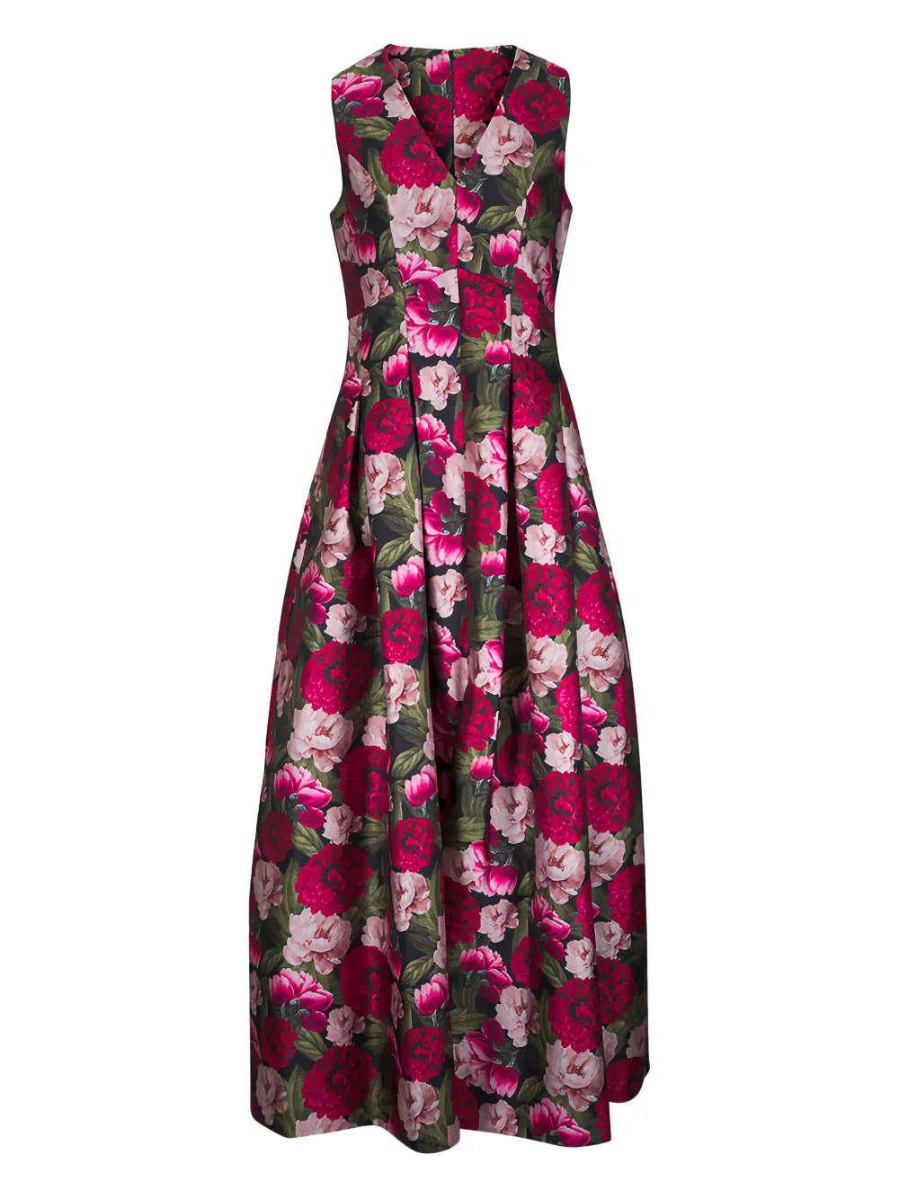 Sachin & Babi Brooke Floral V-neck Maxi Dress In Multi