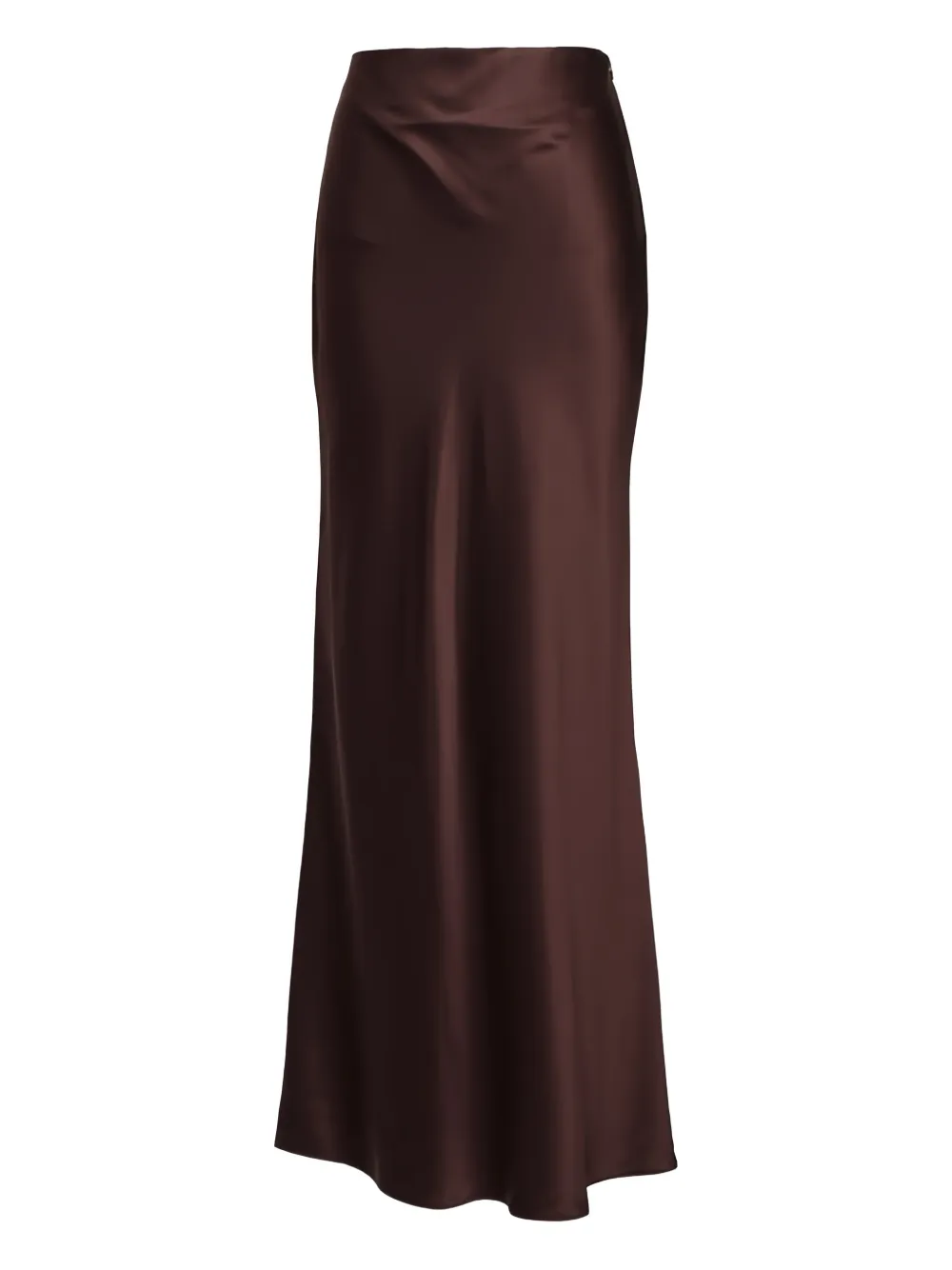 The Sei satin bias maxi skirt | Brown | Image 1