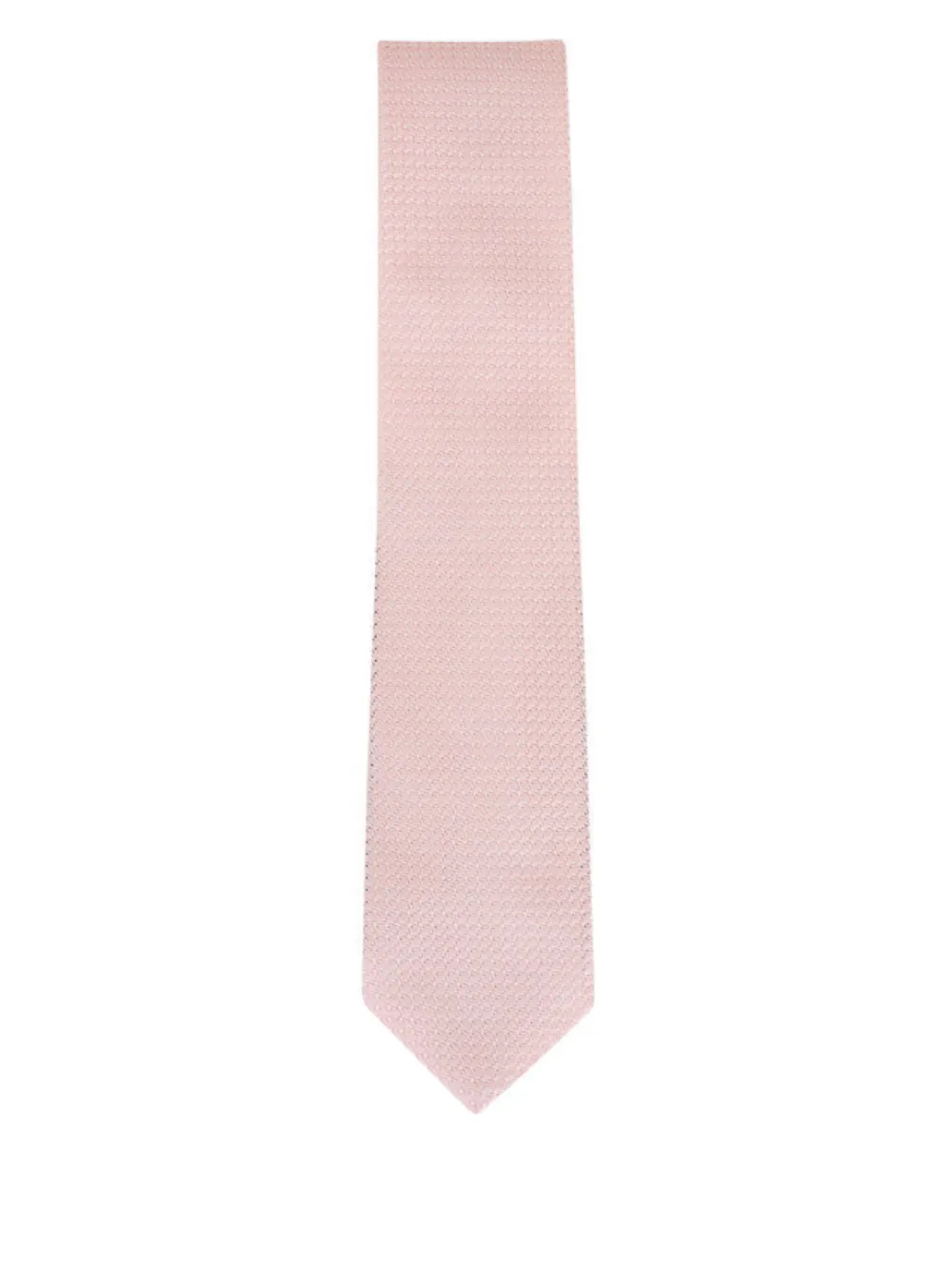 Robert Jensen Cravatta con motivo jacquard - Rosa