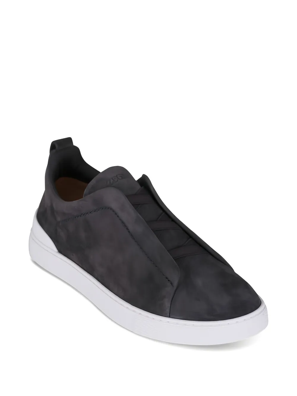 Zegna baskets en daim | baskets à enfiler | Image 2