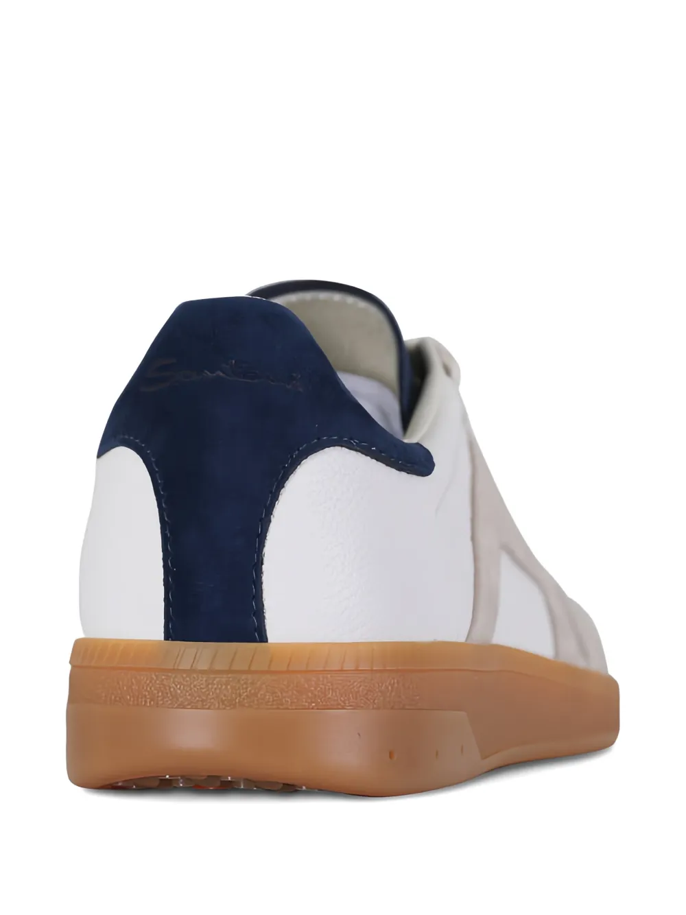 Santoni Olympic sneakers met vlakken Wit