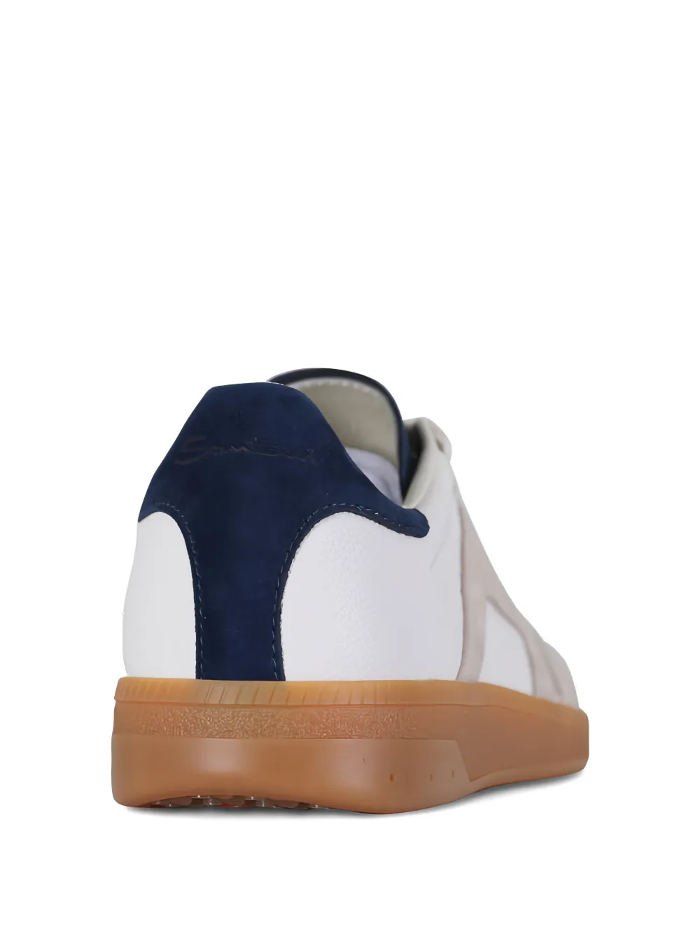 Santoni Olympic sneakers met vlakken Wit