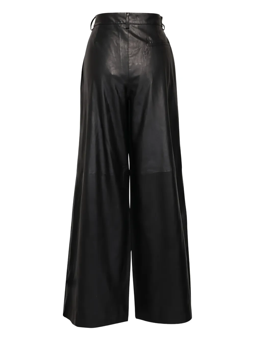 TWP Avery wide-leg trousers - Zwart