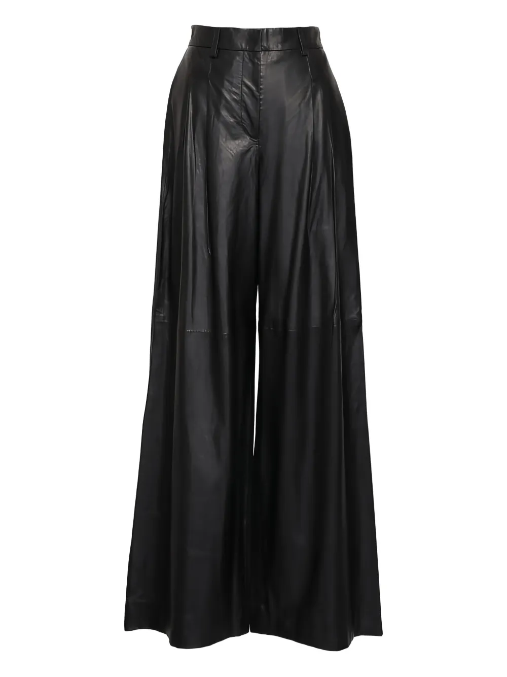 TWP Avery wide-leg trousers | Black | Image 1