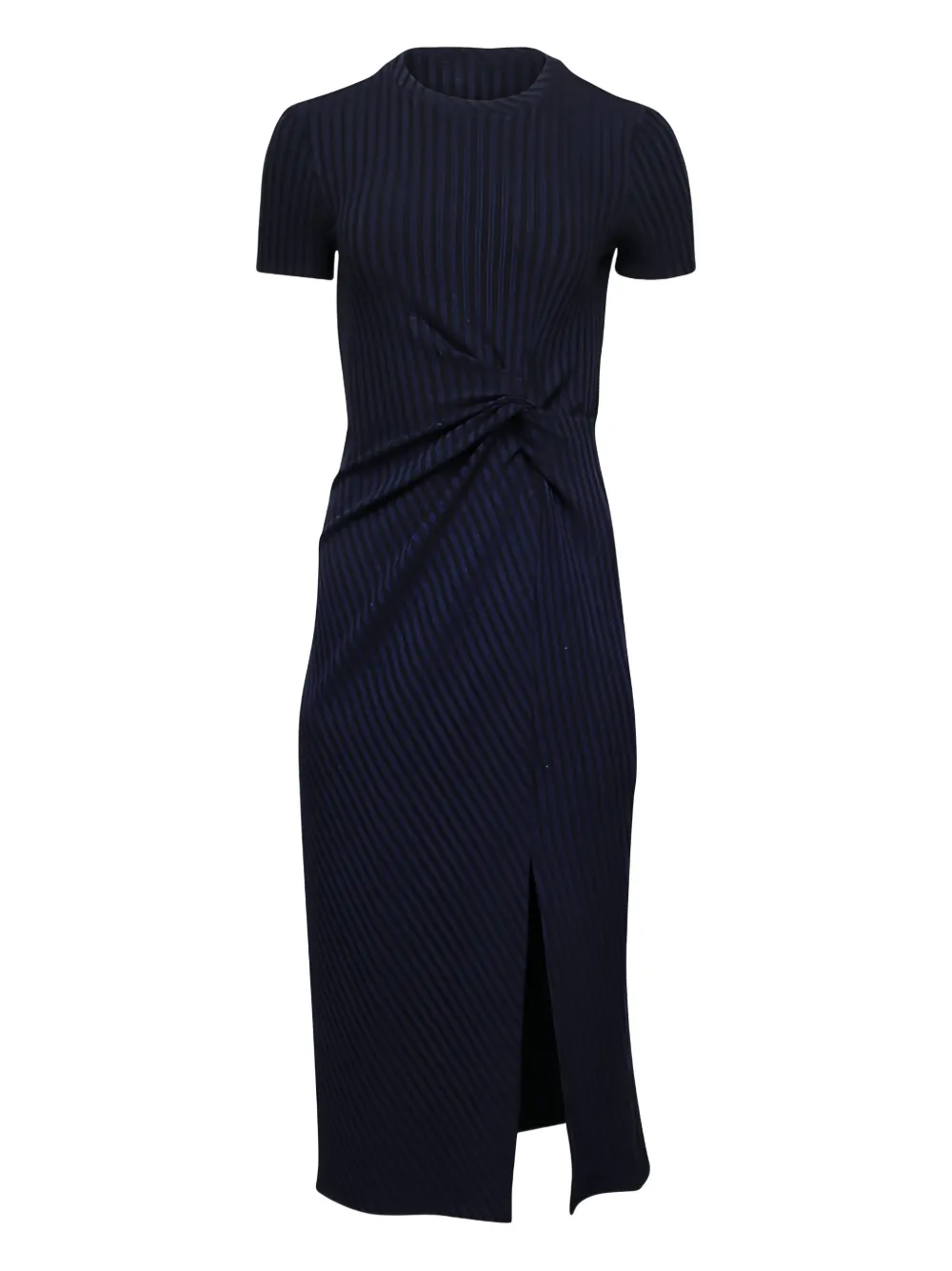 Tanya Taylor Abito midi con dettaglio twisted - Blu