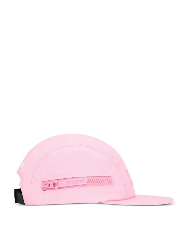 Supreme Zip Pocket Camp Cap Hat | Pink | FARFETCH