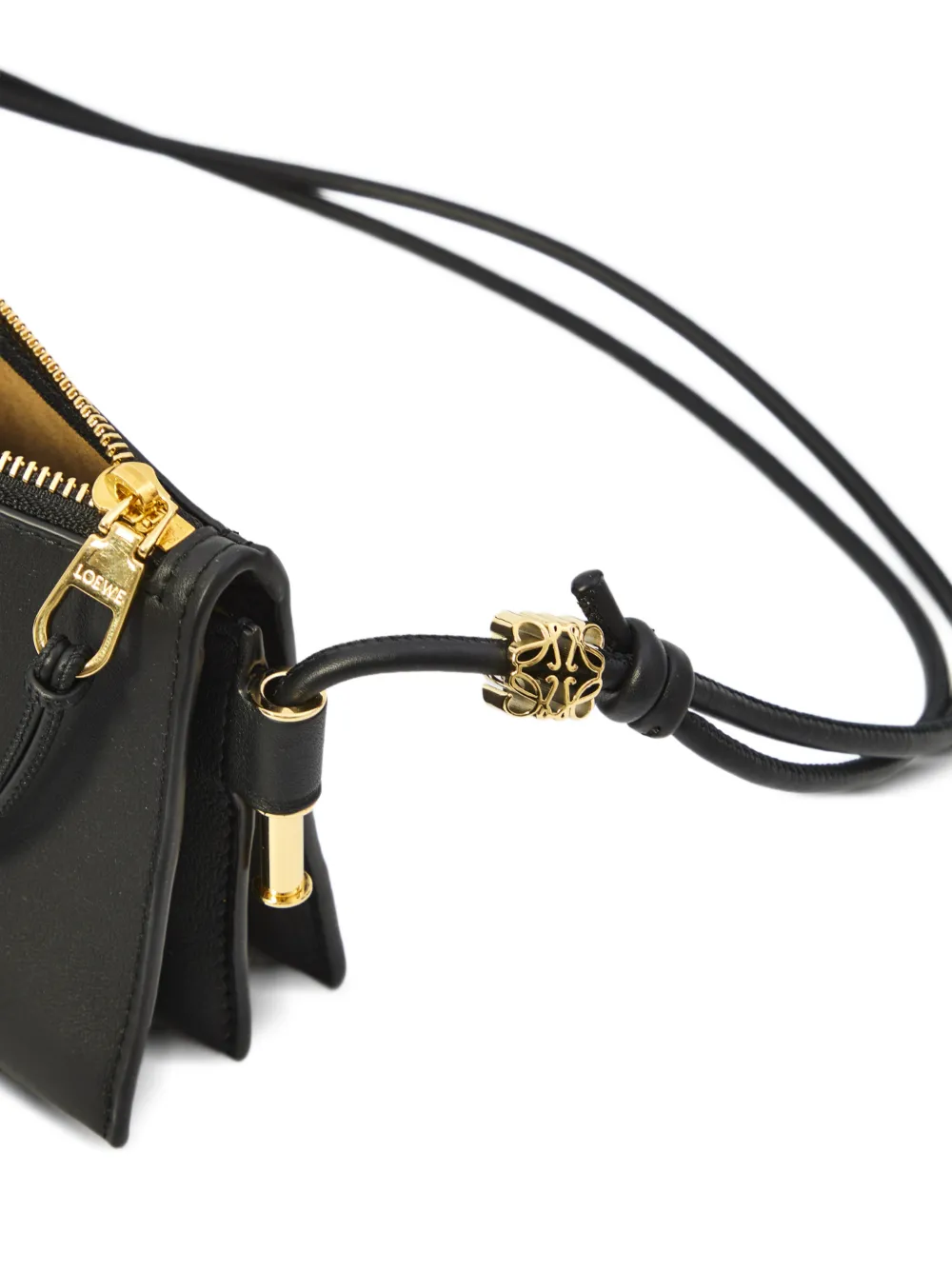 LOEWE レザー ショルダーバッグ | ブラック | FARFETCH JP