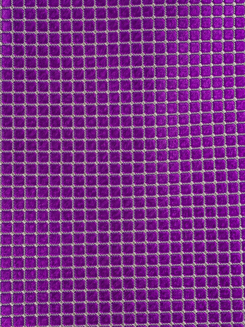 Eton Stropdas met geometrisch patroon - Paars