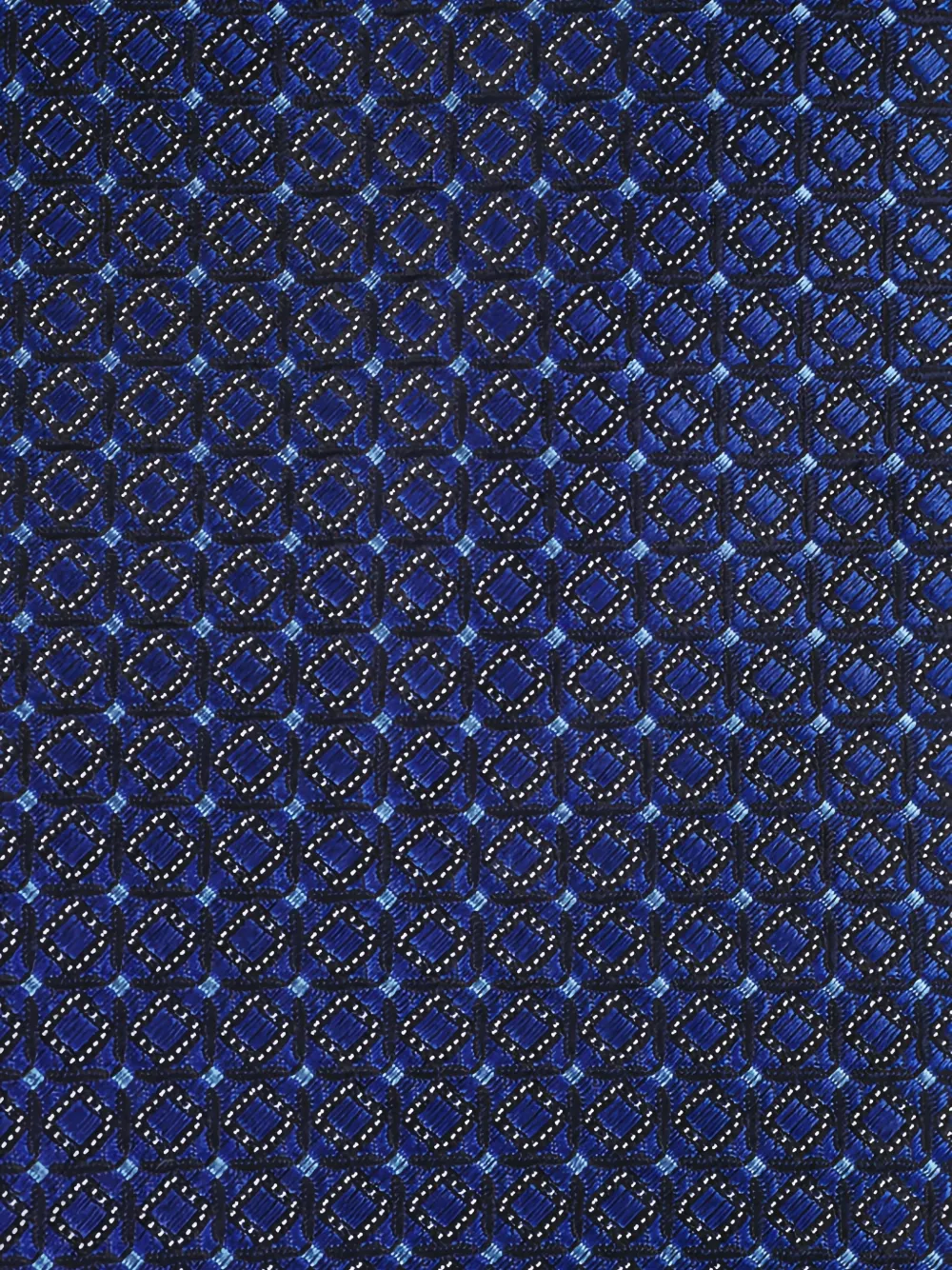 Canali Stropdas met patroon - Blauw