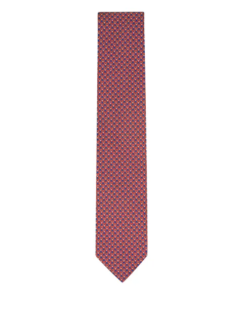 Eton corbata de seda con motivo