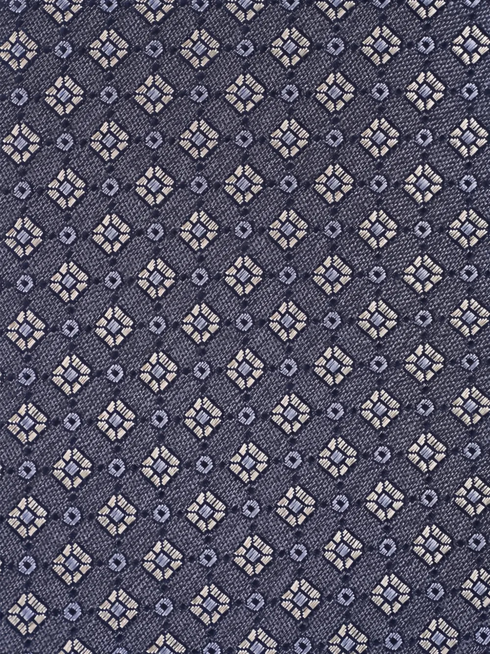 Canali Stropdas met patroon - Grijs