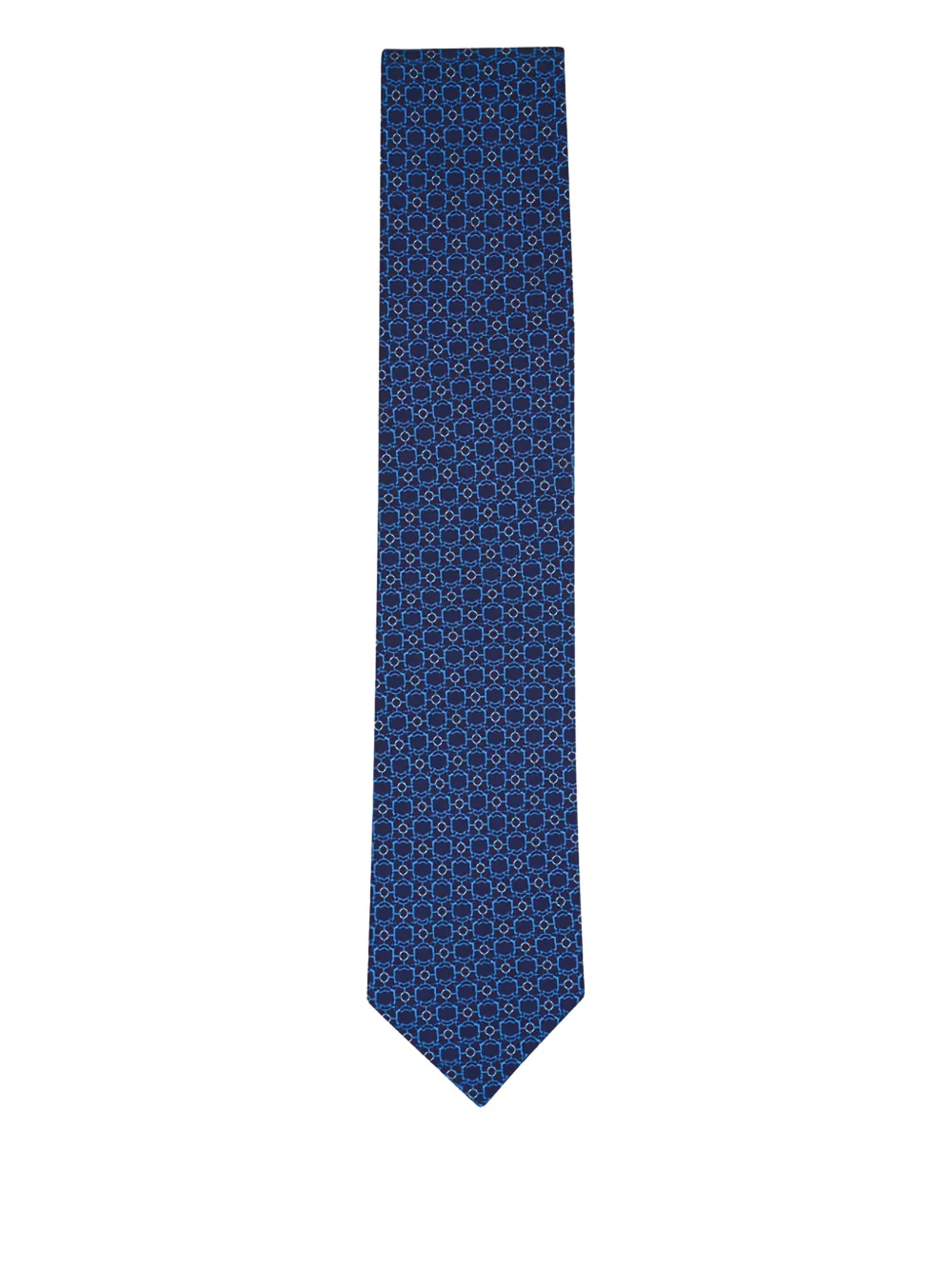 Eton patterned silk tie | Blue | Image 1
