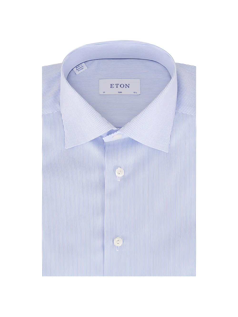 Eton striped shirt - Blu