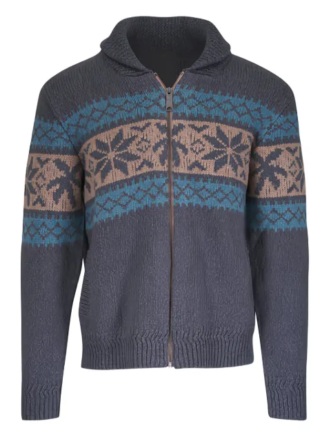 FAHERTY maille Surf To Snow Iron Coast flocon de neige avec fermeture zippée