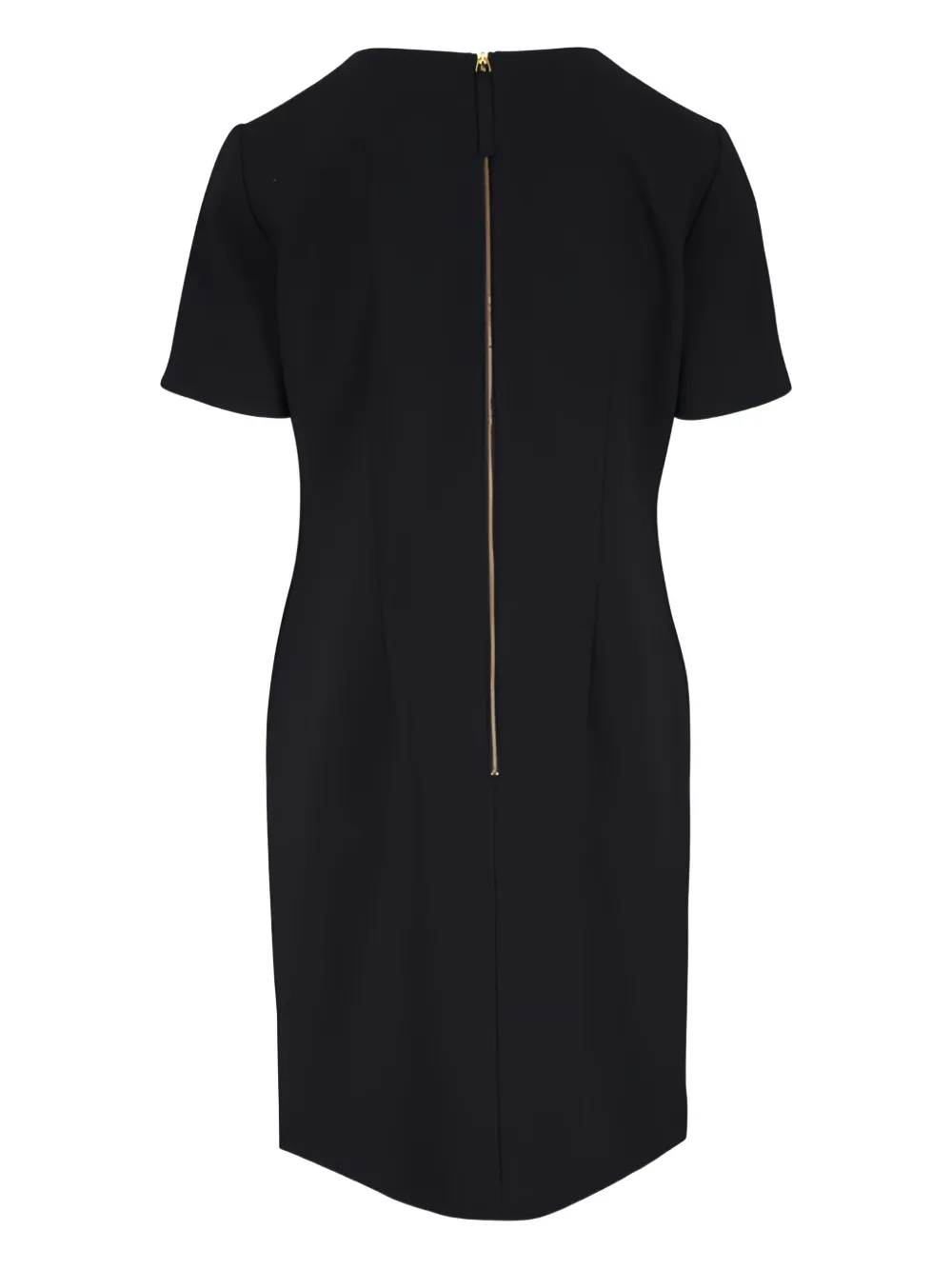 Carolina Herrera Jurk met geborduurde bloemen - Zwart