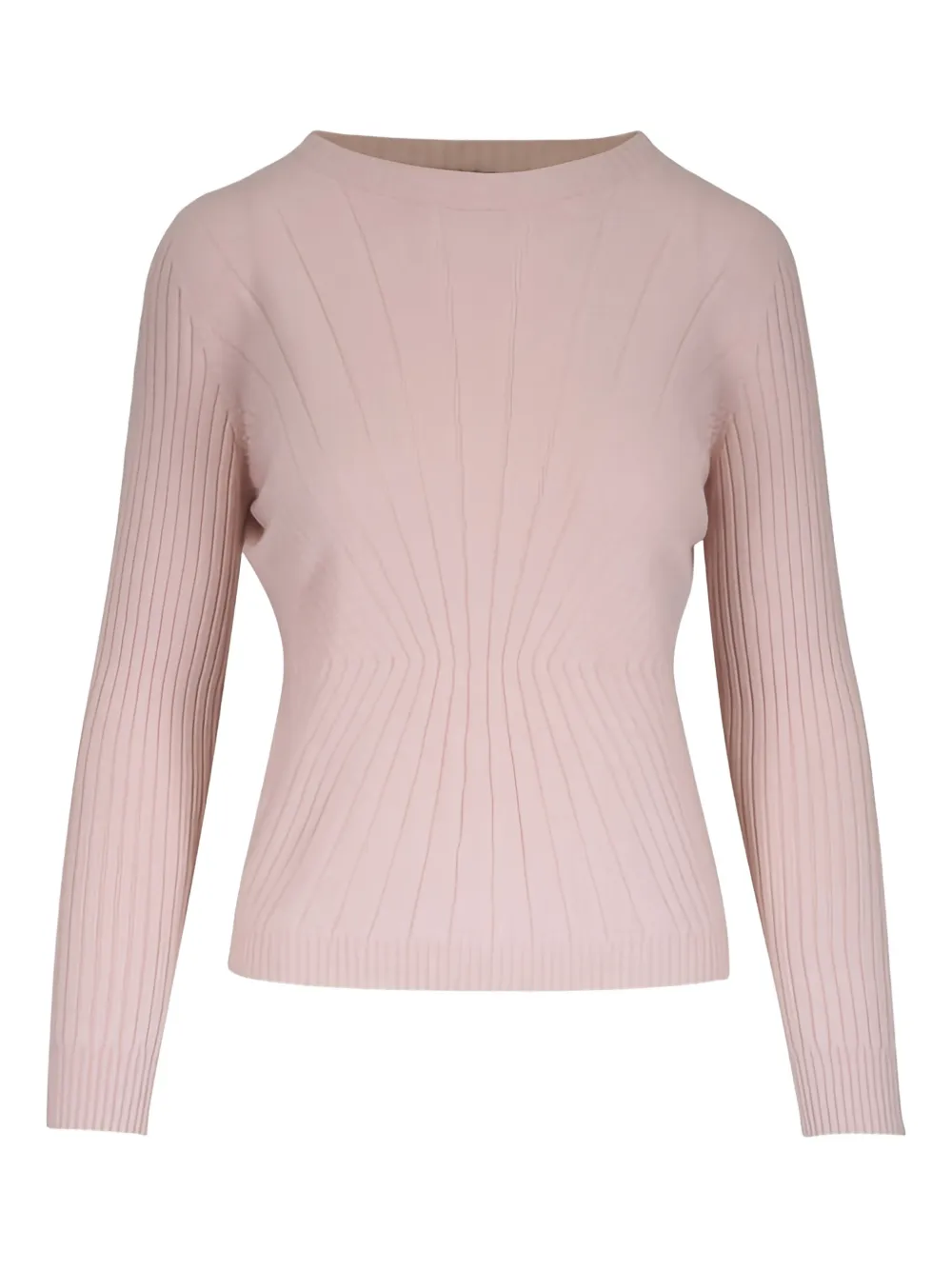 D.Exterior Maglione con motivo geometrico - Rosa