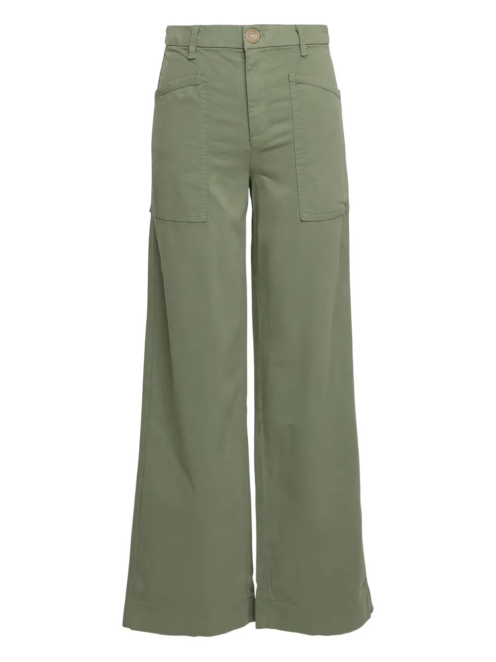 Frank & Eileen Pantaloni Limerick con applicazione - Verde