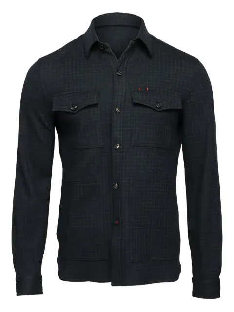 Isaia pocket knit shirt