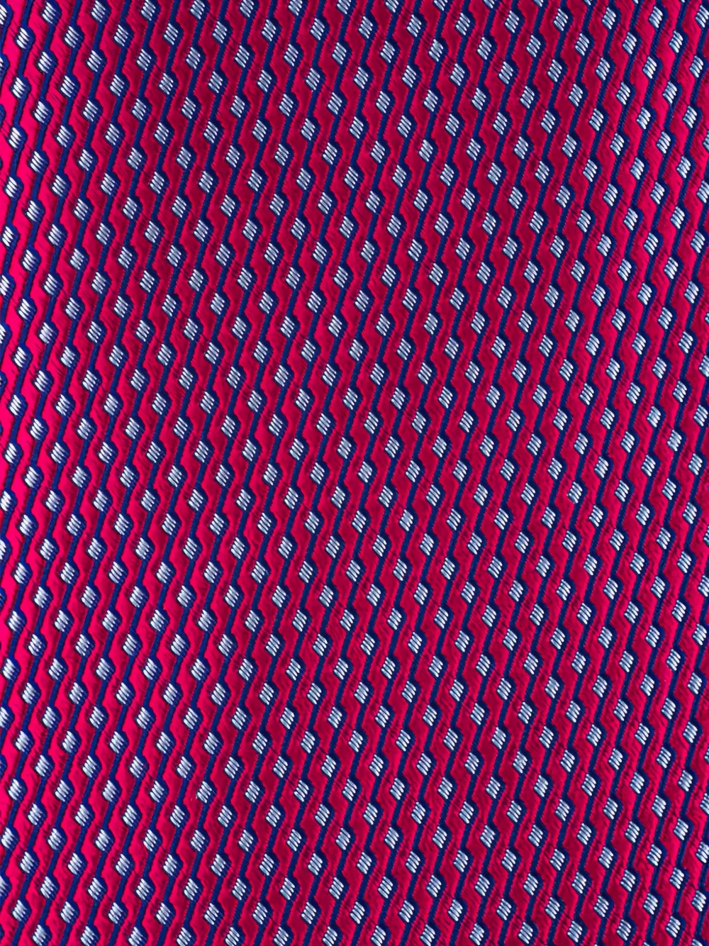 Eton Stropdas met patroon - Rood