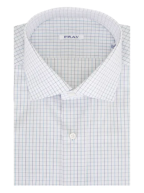 Fray checked shirt