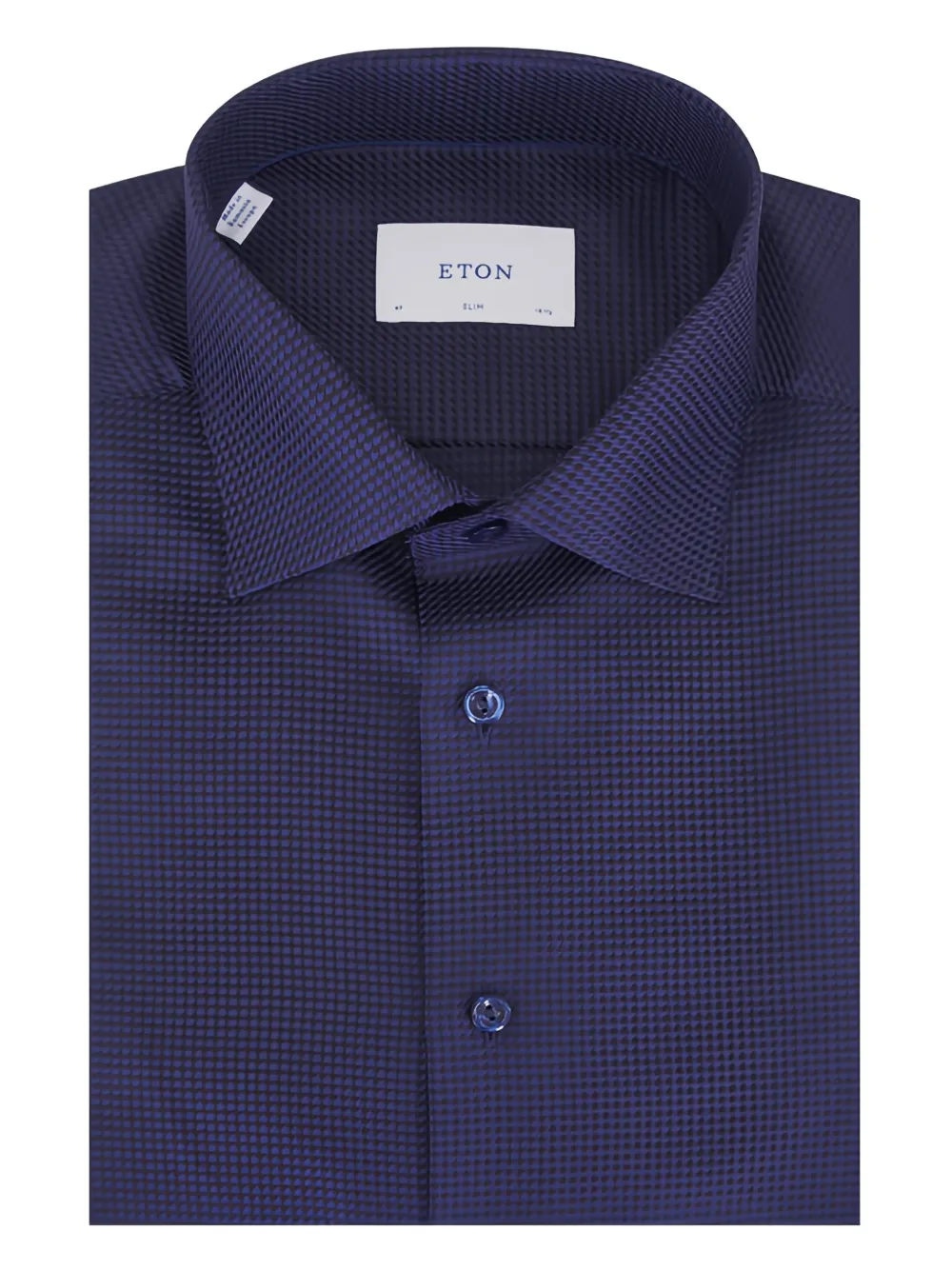 Eton button-fastening shirt | Blue | Image 1