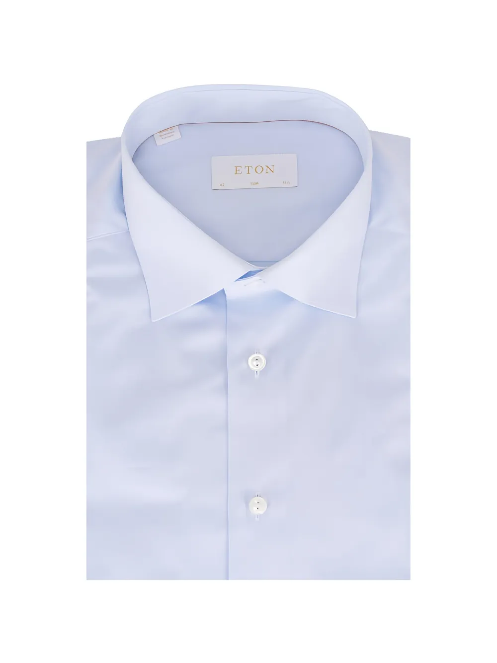 Eton point-collar long-sleeve shirt - Blue