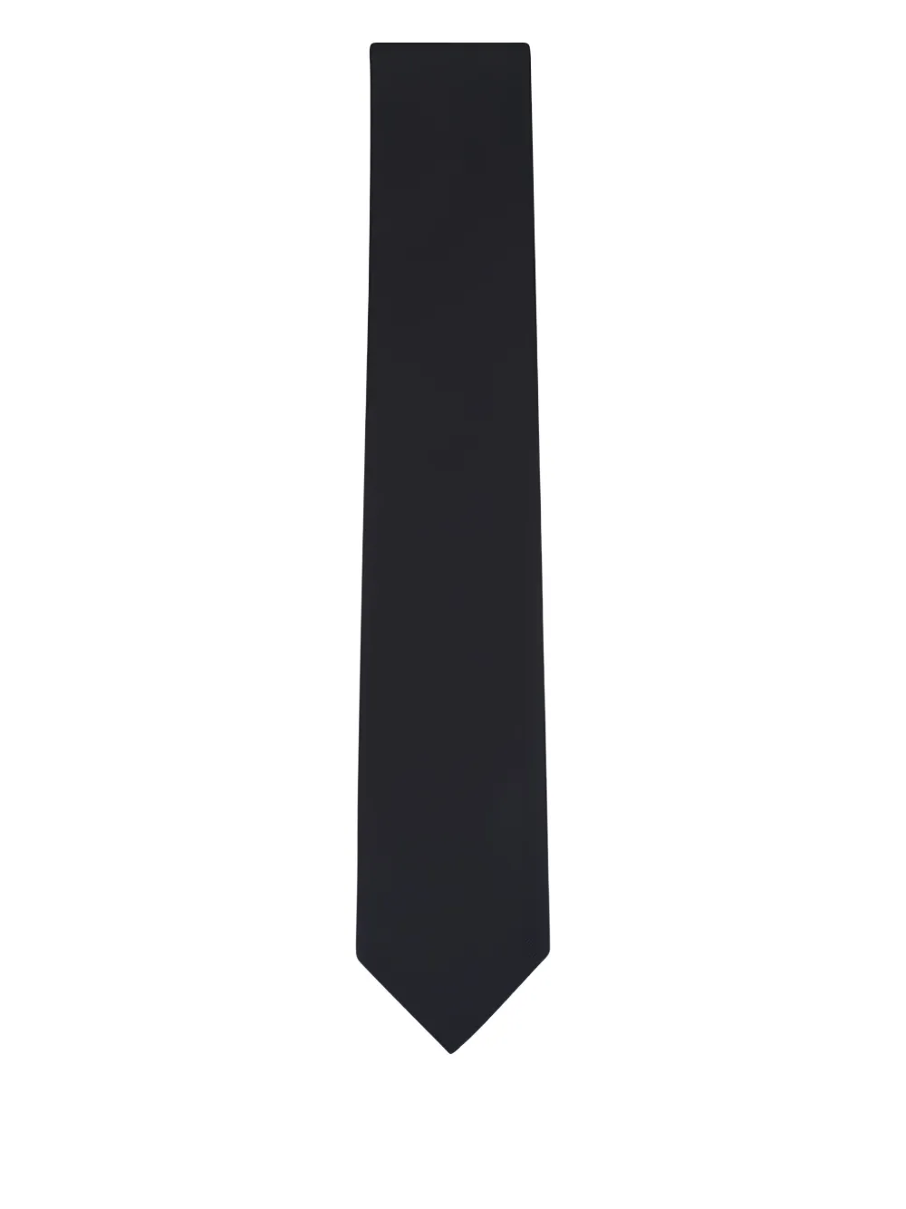 Eton striped-pattern tie | Black | Image 1