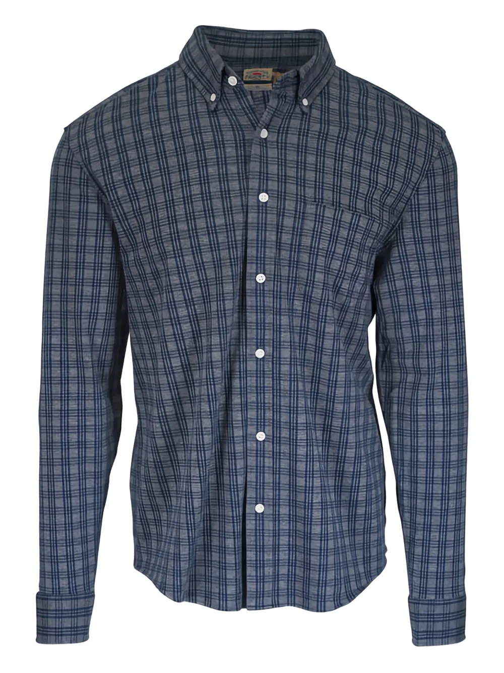 FAHERTY button-down checked shirt | Blue | Image 1