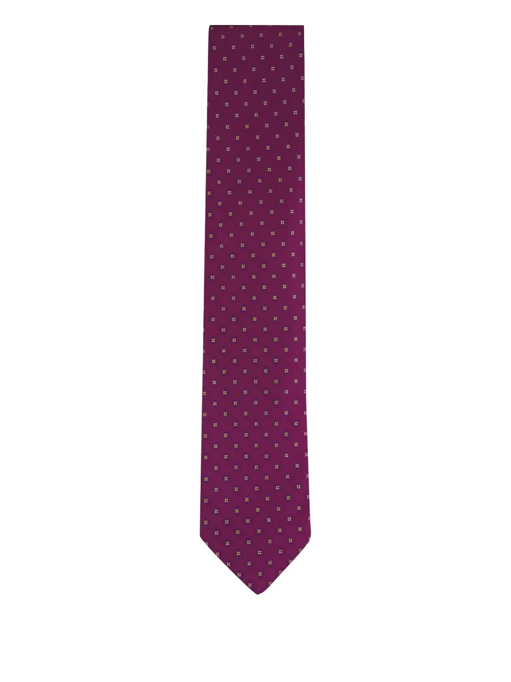 Eton Medallion-print tie | Red | Image 1