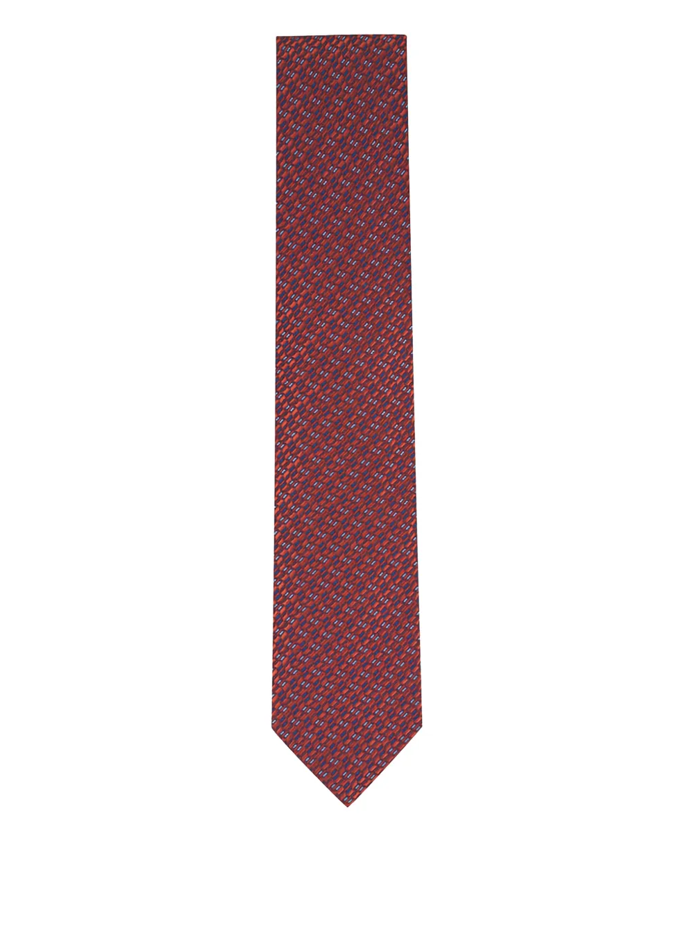 Eton patterned tie | Red | Image 1