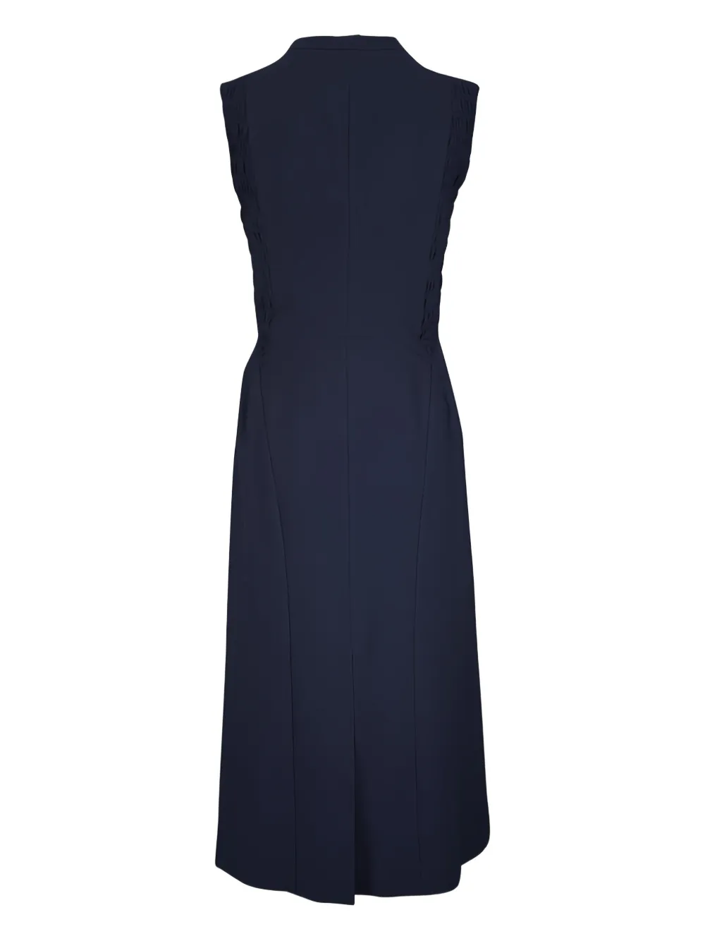 KZ_K STUDIO Mouwloze midi-jurk - Blauw