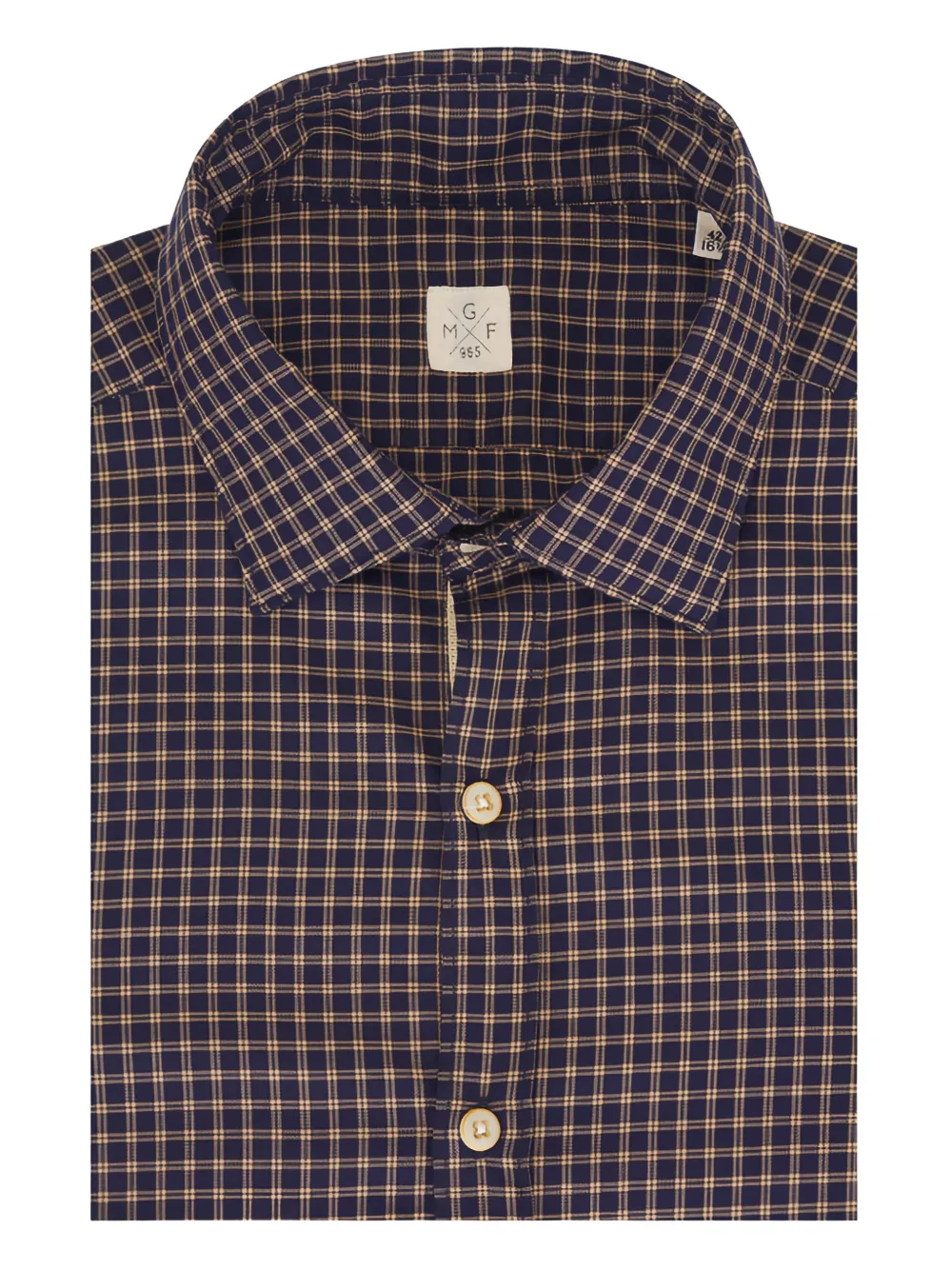 GMF965 Camicia a quadri - Blu