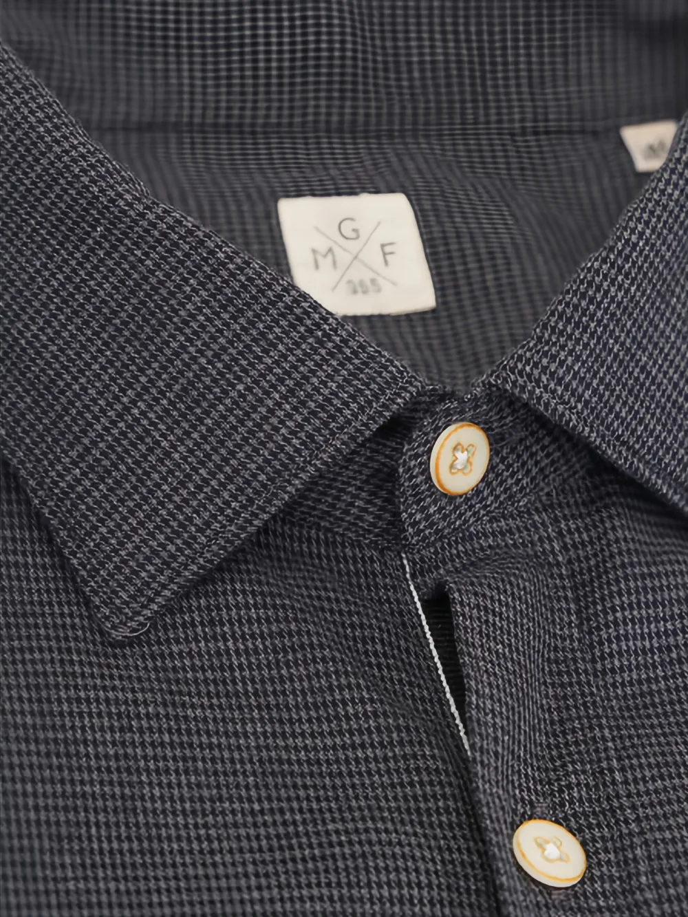 GMF965 Overhemd met kraag en knopen - Grijs