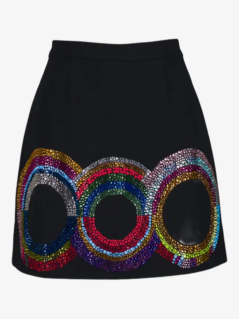 Libertine embellished mini skirt