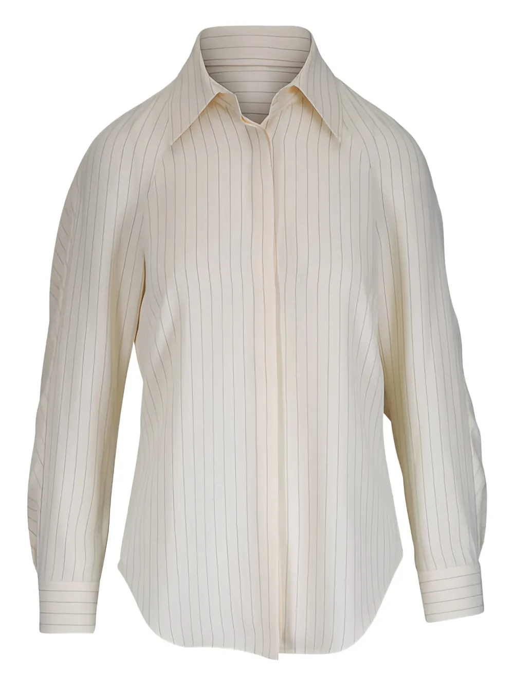 KZ_K STUDIO camisa con estampado de rayas diplomáticas | neutro | Image 1