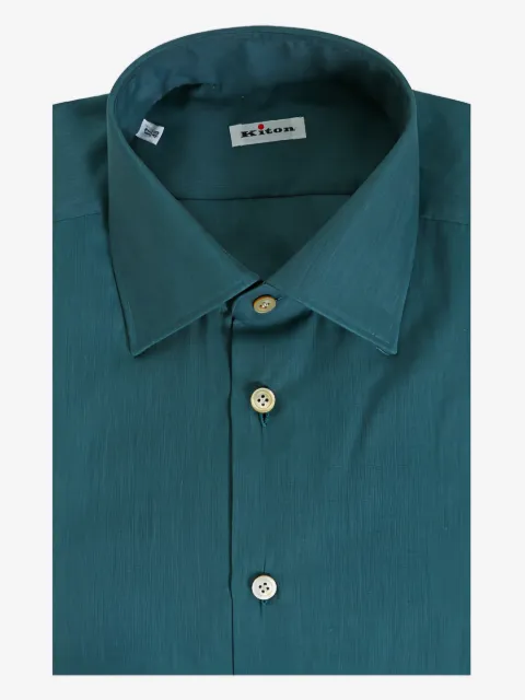 Kiton button cotton shirt