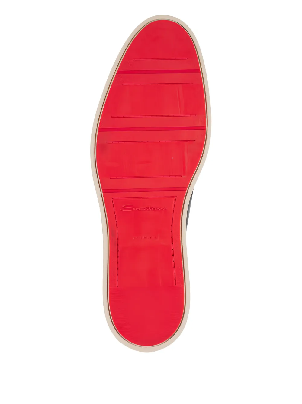 Santoni Leren laarzen Bruin