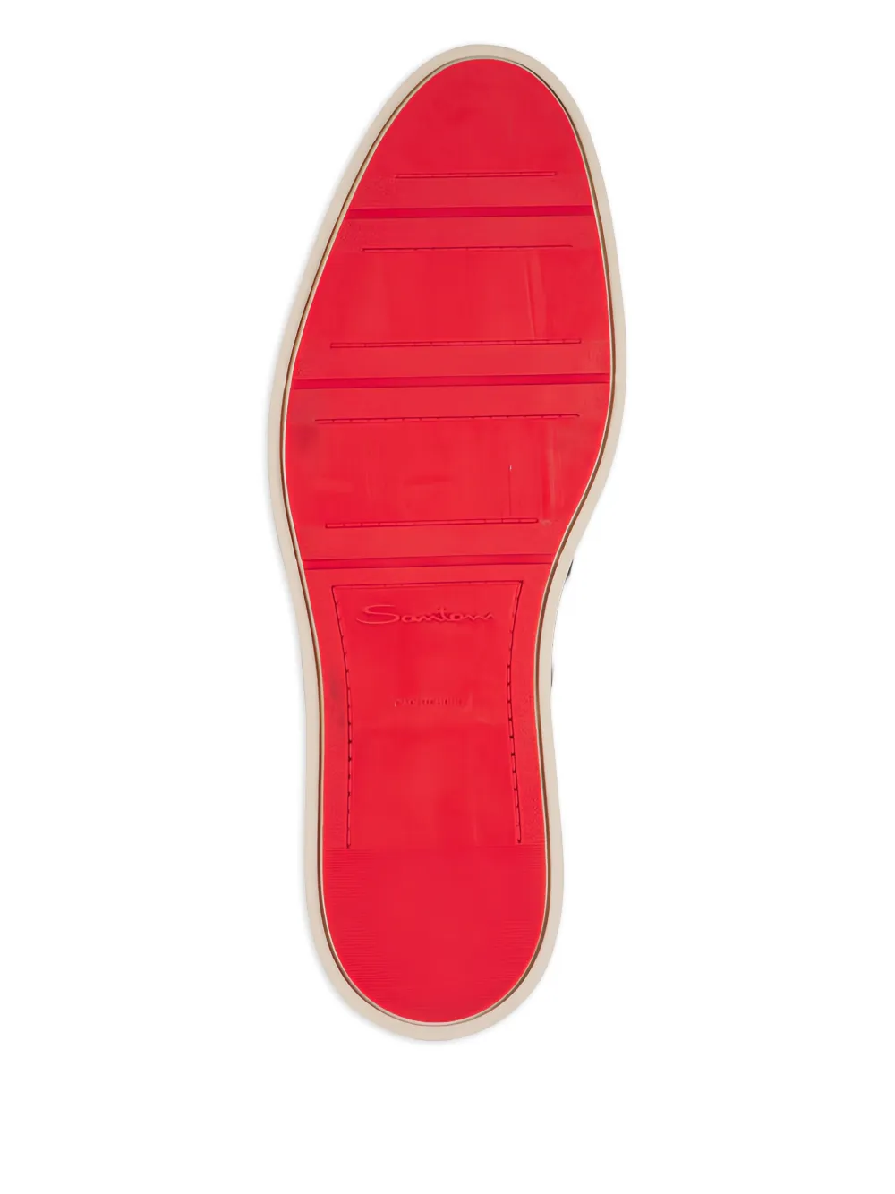 Santoni Leren laarzen Bruin