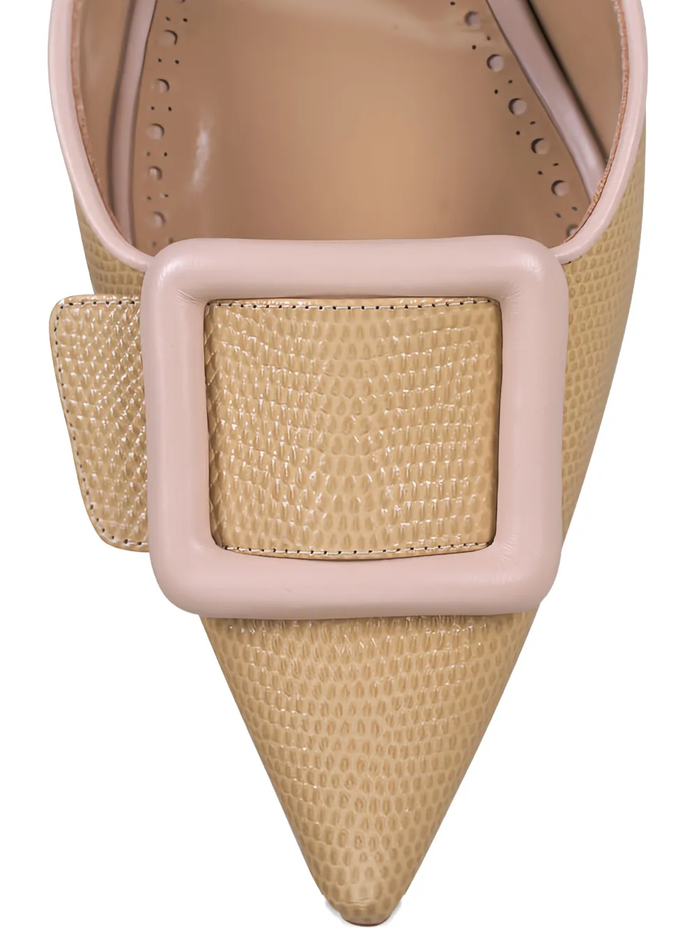 Manolo Blahnik Mayslibi slingback pumps Beige