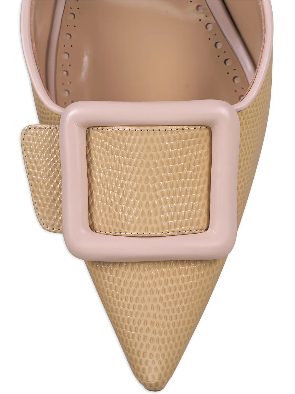 Manolo Blahnik Mayslibi slingback pumps Beige