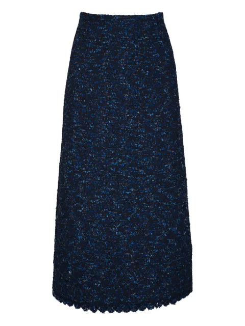 Lafayette 148 Cosmos bouclé midi skirt
