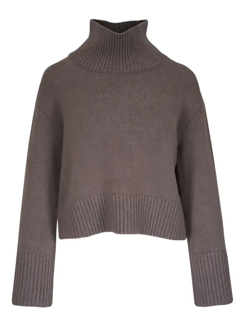 Lisa Yang roll-neck cropped knitwear